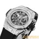 Big Bang Unico 44mm Gems Bezel Titanium/SS/Diams Rubber BBF A1280