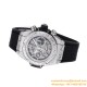 Big Bang Unico 44mm Gems Bezel Titanium/SS/Diams Rubber BBF A1280
