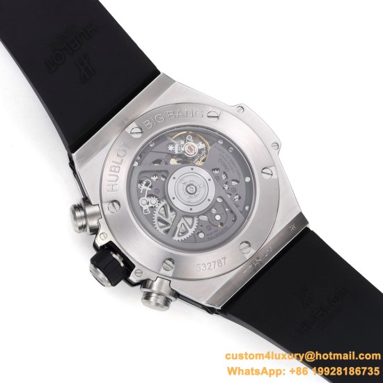 Big Bang Unico 44mm Diams Bezel Titanium/SS/Diams Rubber BBF A1280