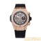 Big Bang Unico 44mm Diams Bezel Titanium/RG Rubber BBF A1280