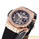 Big Bang Unico 44mm Diams Bezel Titanium/RG Rubber BBF A1280