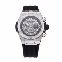 Big Bang Unico 44mm Diams Bezel Titanium/SS Rubber BBF A1280