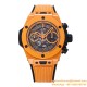 Big Bang Unico 42mm Orange Magic Ceramic/RU Skeleton Dial BBF A1280