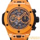 Big Bang Unico 42mm Orange Magic Ceramic/RU Skeleton Dial BBF A1280