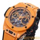Big Bang Unico 42mm Orange Magic Ceramic/RU Skeleton Dial BBF A1280