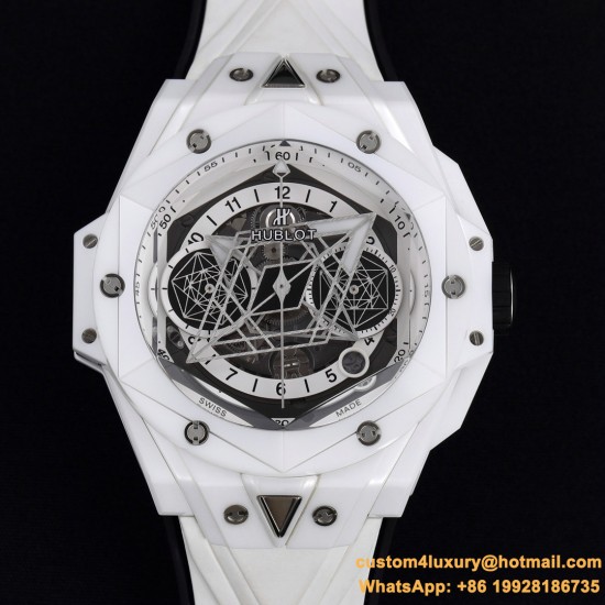 Big Bang Sang Bleu Ceramic/RU White/Num BBF A1240