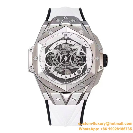 Big Bang Sang Bleu TI/RU White/Num BBF A1240