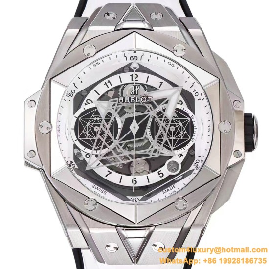 Big Bang Sang Bleu TI/RU White/Num BBF A1240