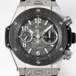 Big Bang Unico 44mm Ceramic TI/RU Skeleton dial ZF HUB1280