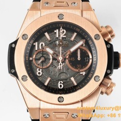Big Bang Unico 44mm RG/RU Skeleton Black Dial BBF HUB1280