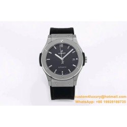 Hublot - Classic Fusion Bang 45mm TI/LE/RU Black WWF A2892 Mod