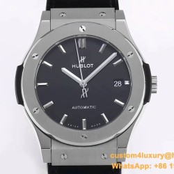 Hublot - Classic Fusion Bang 45mm TI/LE/RU Black WWF A2892 Mod