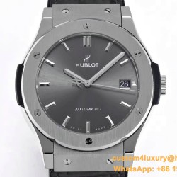 Hublot - Classic Fusion Bang 45mm TI/LE/RU Grey WWF A2892 Mod
