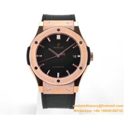 Hublot - Classic Fusion Bang 45mm RG/LE/RU Black WWF A2892 Mod