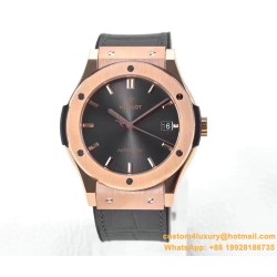 Hublot - Classic Fusion Bang 45mm RG/LE/RU Grey WWF A2892 Mod