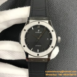 Hublot - Classic Fusion Bang 45mm TI/LE/RU Black WWF A2892 Mod