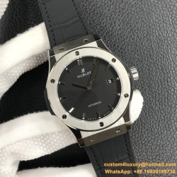 Hublot - Classic Fusion Bang 45mm TI/LE/RU Black WWF A2892 Mod