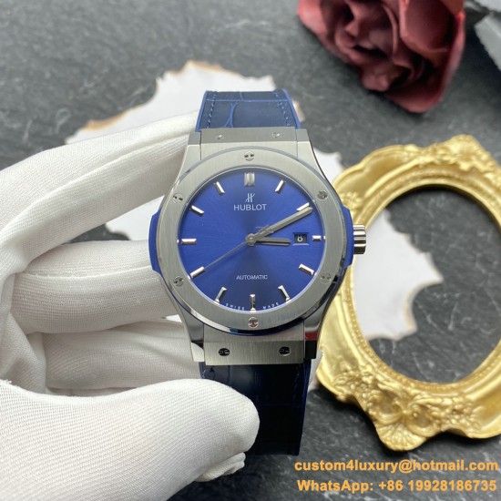 Hublot Classic Fusion Titanium 42mm Blue HF HUB1110