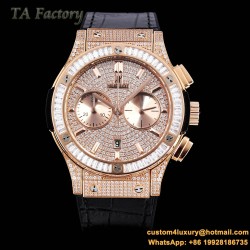 Hublot - Classic Fusion 45mm Diamonds RG/LE Diams Dial TAF HUB 1143