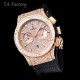 Hublot - Classic Fusion 45mm Diamonds RG/LE Diams Dial TAF HUB 1143