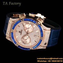 Hublot - Classic Fusion 45mm Diamonds RG/RU Diams Dial TAF HUB 1143