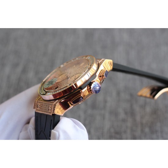 Hublot - Classic Fusion 45mm Diamonds RG/LE Diams Dial TAF HUB 1143
