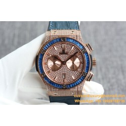 Hublot - Classic Fusion 45mm Diamonds RG/RU Diams Dial TAF HUB 1143