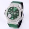 Hublot - Fusion Bang 43mm Chrono SS/LE Green  TAF A7750 Secs @ 3
