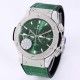 Hublot - Fusion Bang 43mm Chrono SS/LE Green  TAF A7750 Secs @ 3
