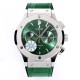 Hublot - Fusion Bang 43mm Chrono SS/LE Green  TAF A7750 Secs @ 3