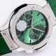 Hublot - Fusion Bang 43mm Chrono SS/LE Green  TAF A7750 Secs @ 3