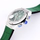 Hublot - Fusion Bang 43mm Chrono SS/LE Green  TAF A7750 Secs @ 3