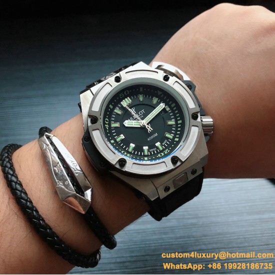 Hublot-King Power Diver OceanGraphic 732.NX.1127.RX 48mm TI/RU Green SJF HUB4160