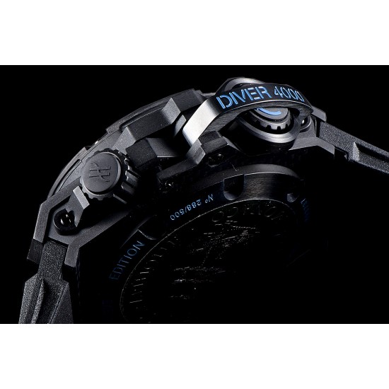 Hublot - King Power OceanGraphic 4000 CF/RU Blk/Blue V6F A7750