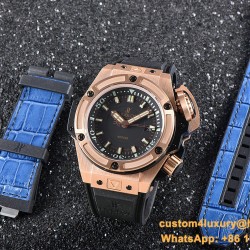 Hublot - King Power OceanGraphic 4000 RG/RU Blk/Green V6F A7750