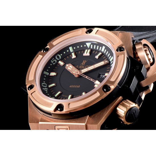 Hublot - King Power OceanGraphic 4000 RG/RU Blk/Green V6F A7750