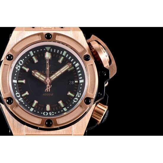 Hublot - King Power OceanGraphic 4000 RG/RU Blk/Green V6F A7750