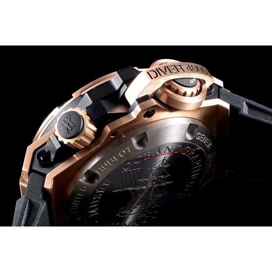 Hublot - King Power OceanGraphic 4000 RG/RU Blk/Green V6F A7750