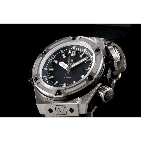 Hublot - King Power OceanGraphic 4000 TI/RU Blk/Green V6F A7750