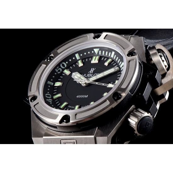 Hublot - King Power OceanGraphic 4000 TI/RU Blk/Green V6F A7750
