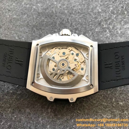 Spirit of Big Bang Chrono 45mm TI/LE Skeleton Dial BBF A7750 Mod