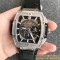 Spirit of Big Bang Chrono 45mm TI/LE Skeleton Dial BBF A7750 Mod