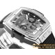 Spirit of Big Bang Chrono 42mm TI/RU Black Skeleton Dial MSF A7750 Mod