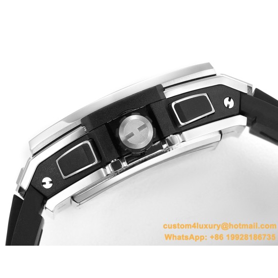 Spirit of Big Bang Chrono 42mm TI/RU Black Skeleton Dial MSF A7750 Mod