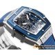 Spirit of Big Bang Chrono 42mm TI/RU Blue Skeleton Dial MSF A7750 Mod