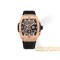 Spirit of Big Bang Chrono 42mm TI/RU Black Skeleton Dial MSF A7750 Mod