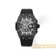 Spirit of Big Bang Chrono 42mm TI/RU Black Skeleton Dial MSF A7750 Mod