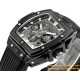 Spirit of Big Bang Chrono 42mm TI/RU Black Skeleton Dial MSF A7750 Mod
