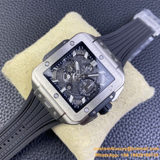 Square Bang Unico 42mm Ti/RU Skeleton Dial BBF HUB1280A
