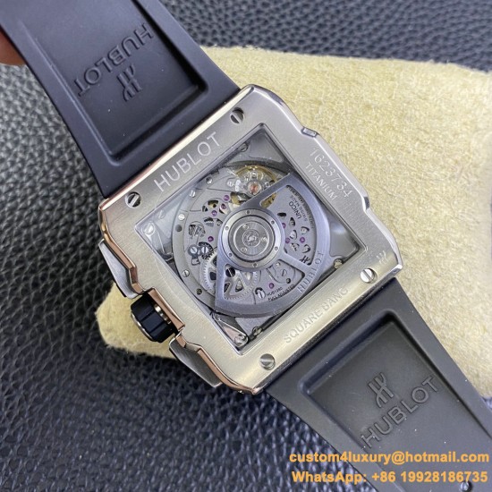 Square Bang Unico 42mm Ti/RU Skeleton Dial BBF HUB1280A